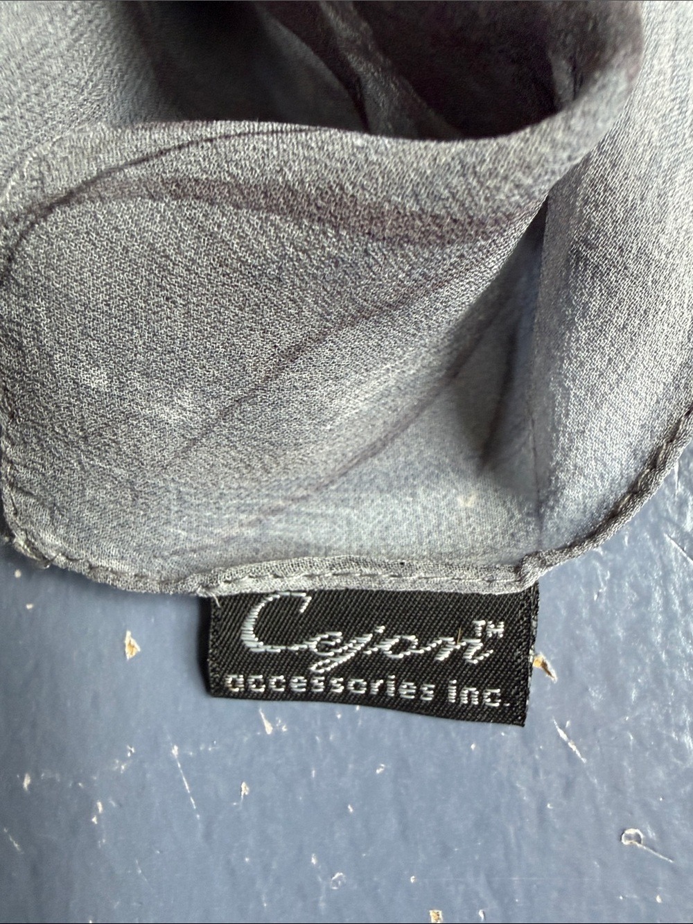 Silk Scarf-Cejon Sheer - Picture 2 of 7